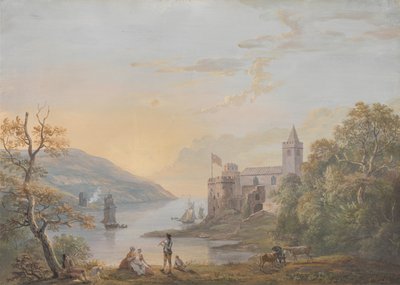 Castillo de Dartmouth de Paul Sandby